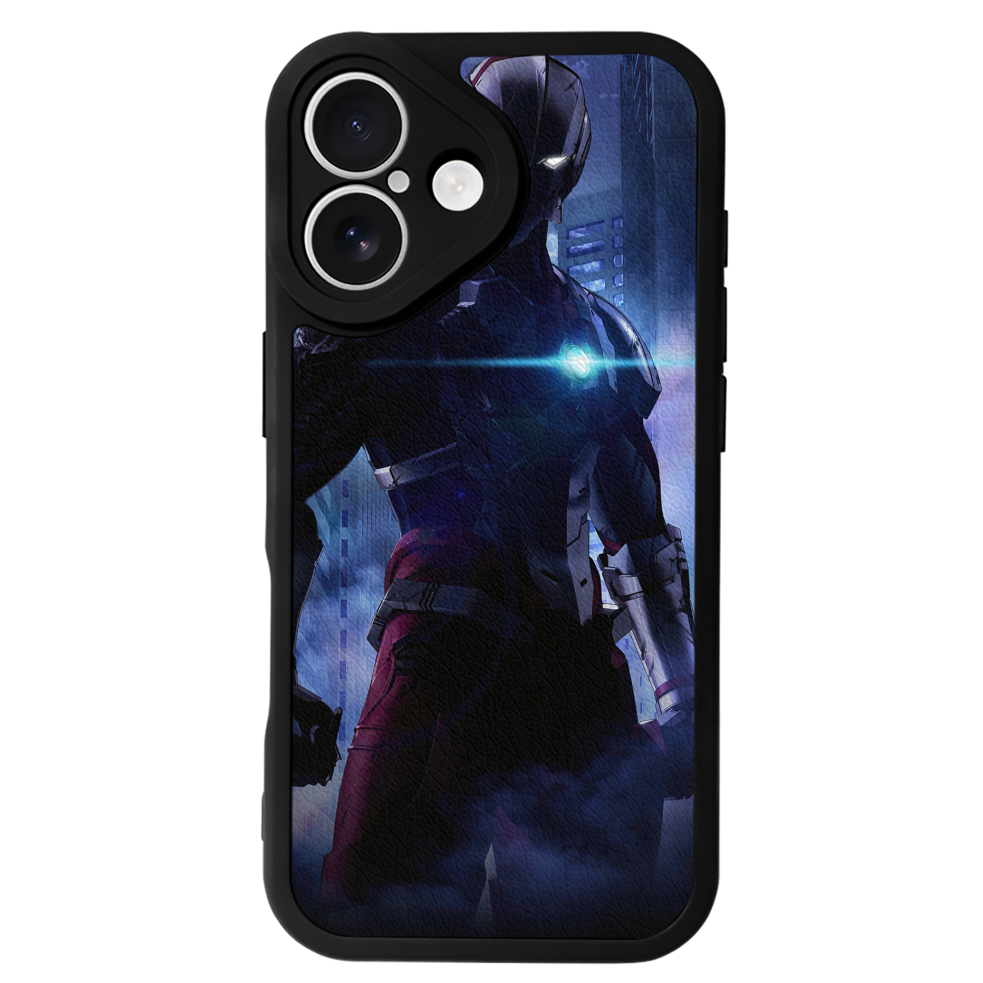 （画像用） ウルトラマン Ultraman 【iPhone 16シリーズ対応】シリコンスマホケース（レザー調） 材質：シリコン